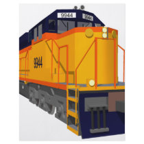 Train Engine: Classic Color Scheme: flyers by spiritswitchboard Train Engine: Classic Color Scheme: flyers