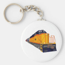 Train Engine: Classic Color Scheme: Key Chain