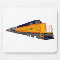 Train Engine: Classic Color Scheme: Mouse Pad