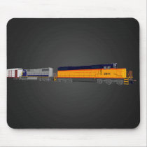 Train Engine: Classic Color Scheme: Mousepad by spiritswitchboard Train Engine: Classic Color Scheme: Mousepad