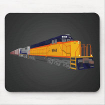 Train Engine: Classic Color Scheme: Mousepad by spiritswitchboard Train Engine: Classic Color Scheme: Mousepad