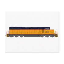 Train Engine: Classic Color Scheme: Postcards