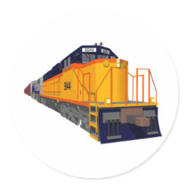 Train Engine: Classic Color Scheme: Stickers