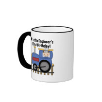 Train Engineer 1st Birthday Tshirts and gifts Coffee Mug