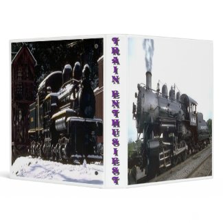 Train Enthusiest Binder binder
