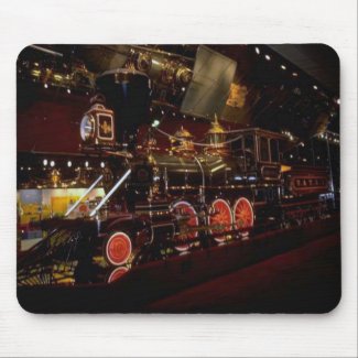 Train Enthusiests Mouse Pad mousepad