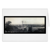 Train From Chicago Photo 1914 cards by lc_panoramicphotos Train From Chicago Photo 1914 cards