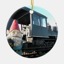 Train Gnome ornaments