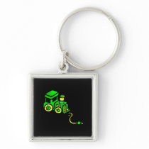 train green key chain