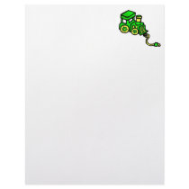 train green custom letterhead