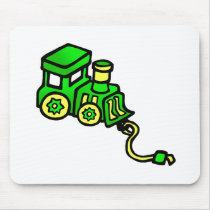 train green mouse pads