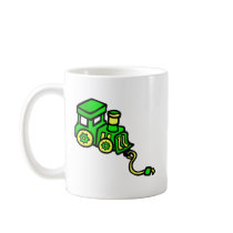 train green mug