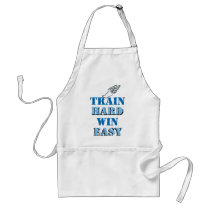 Train hard  Win Easy - Track and Field Aprons