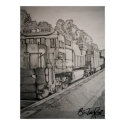 Train Illustration posters by lutherredmusic Train Illustration posters