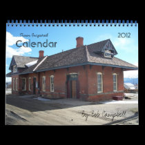 Train Inspired 2012 Calendar calendars
