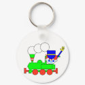 Train keychains