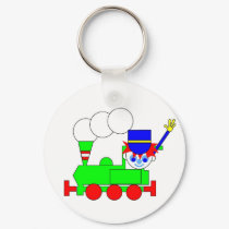 Train keychains