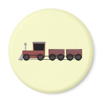 Train Refrigerator Magnet