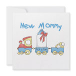 Train New Mommy It's a Boy Gifts Invitations