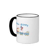 Train New Mommy of Boy tshirts and Gifts Mug