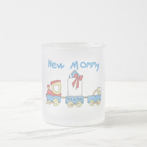 Train New Mommy of Boy tshirts and Gifts Coffee Mugs