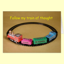Train of Thought card cards