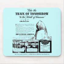 Train Of Tomorrow - New York Central Railroad Mousepad