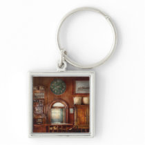 Train - Office - The ticket takers window Keychain