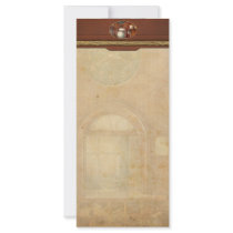 Train - Office - The ticket takers window Custom Rack Card