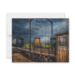 Train - On the turntable Invitations