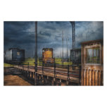 Train - On the turntable Customized Stationery