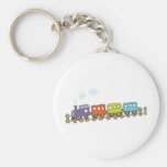 Train on Track Keychain