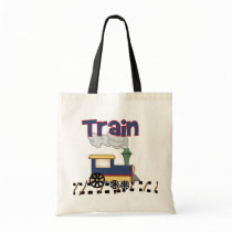 Train on Track Tshirts and Gifts Canvas Bags