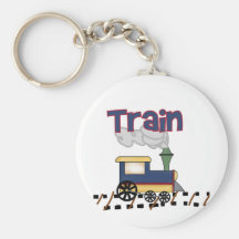 Train on Track Tshirts and Gifts Key Chain