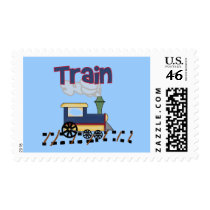 Train on Track Tshirts and Gifts Postage