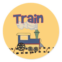 Train on Track Tshirts and Gifts Stickers