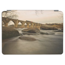 Train over James River iPad Air Cover at Zazzle