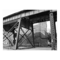 Train overpass Richmond Virginia posters