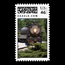 Train Postage stamps