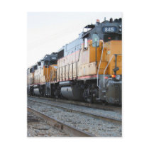 Train postcard