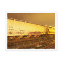 train postcards
