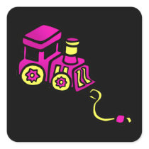 train purple sticker