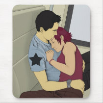 Train Ride Mousepad by Meeshi Train Ride Mousepad