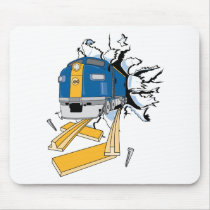 Train Rip mousepads by alternateworlds Train Rip mousepads