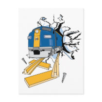 Train Rip postcards