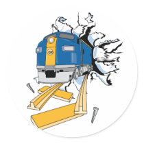 Train Rip stickers
