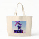 Train RR crossing signal in purple Bag