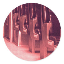 Train Seats in Red stickers by NixxysPicks Train Seats in Red stickers