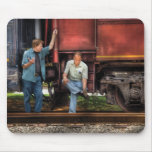 Train - Shoot'in the Breeze Mouse Pads