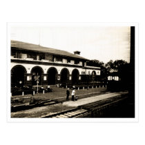 Train Station - Temple, TX Postcard postcards